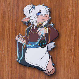 Jaden the Bard Character Pin