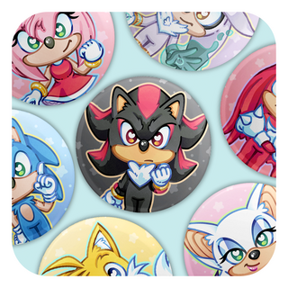 Badge Set of 10 Characters