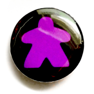 Meeple Button Badge