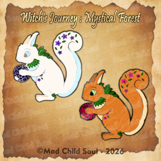 Pin - Forest Squirrel