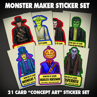 Monster Maker Sticker Set