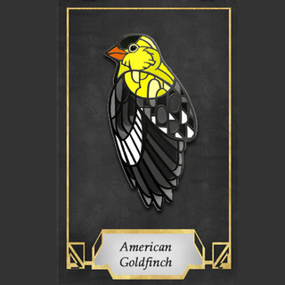 Goldfinch Pin