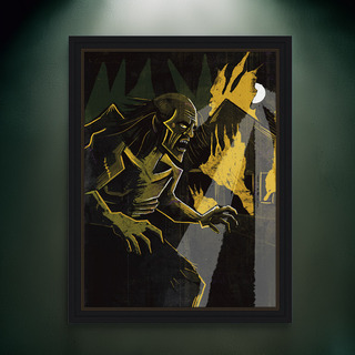 'watch it burn' art print