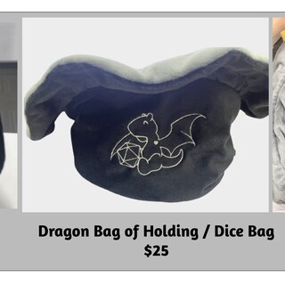 Dragon Bag of Holding / Dice Bag