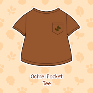 (Top) Ochre Pocket Tee