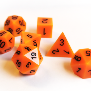 Torch Dice Set + bag
