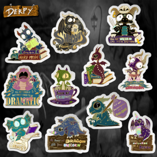 Derpy Dragon sticker