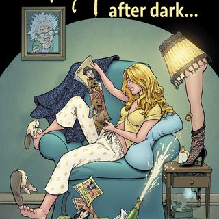 Terry Moore...after dark Hardcover