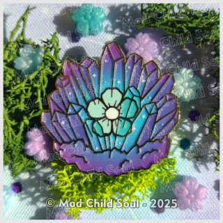 Pin - Crystal of Memories (Blue)
