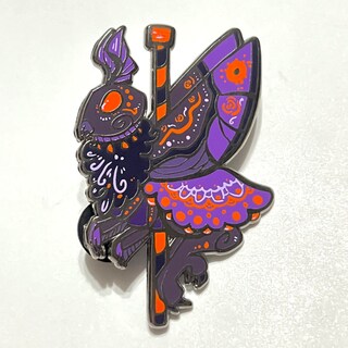 Mothman pin