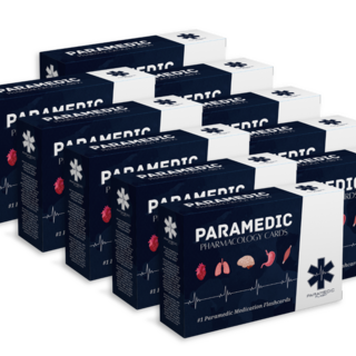 x10 Paramedic Flash® Pharmacology Sets