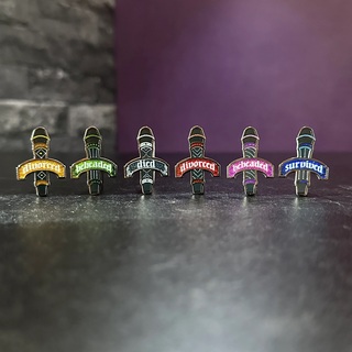 Six Wives Microphone Pin