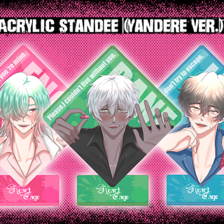 1x Yandere standee of your choice