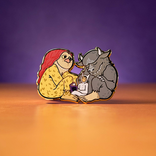 Wild Things Reading Pin