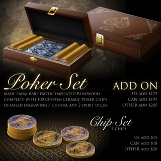 SPIRIT Collector's Poker Set