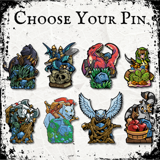 Choose Your Animal Companion Pin Pack