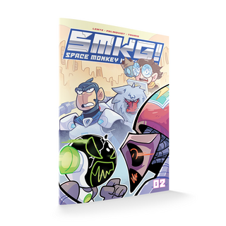 Space Monkey Knights Go! #2 (print)