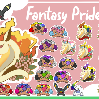 Pride Pokemon Pins