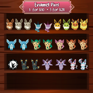 Eevee’s Ensemble Pin