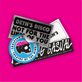 DRINK FROM THE HIPPOCRENE: Vinyl Sticker Bundle