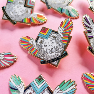 Pan Pride Lion Pin