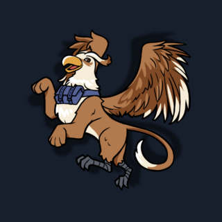 Oscar 2 Inch Enamel Pin