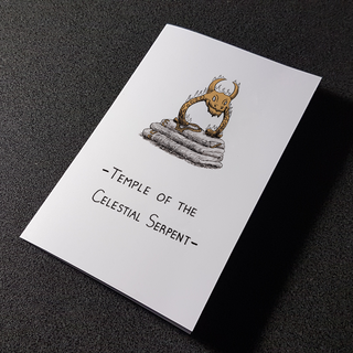 "Temple of the Celestial Serpent" Puzzle Card