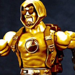 PERFECT GOLD FLIP-OR Action Figure