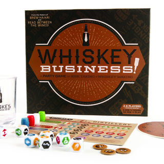 WHISKEY BUSINESS! A Party Game of Risk Taking & Whiskey Making!