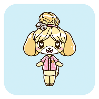 Animal Crossing Isabelle Enamel Pin