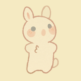 Baby Bunny Pin: Cream