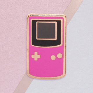 Pink Handheld Mini Pin