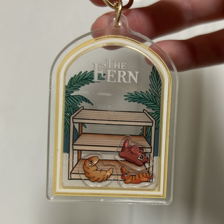 Bakery Window Shaker Keychain