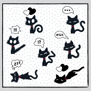 Expreshun Miaw Pins