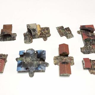 destroyed buildings set [$10 + $4.5 shipping difference]