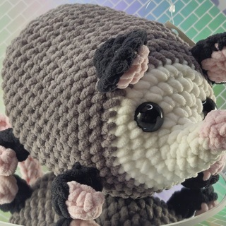 Crochet Opossum Medium