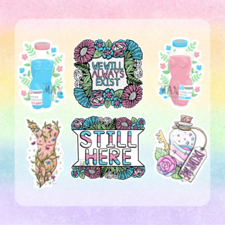 Transgender Pride Sticker Pack