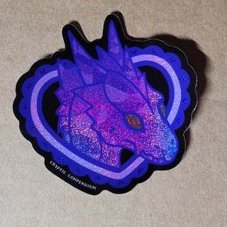 Amethyst Dragon STICKER