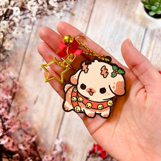 Blitzen Wooden Charm | SB 🐰