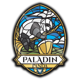 Paladin Panda Pin