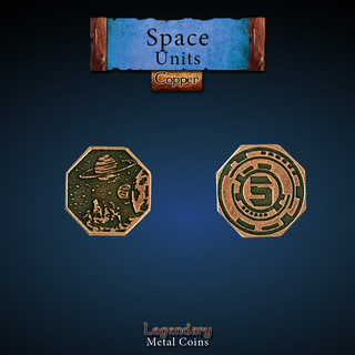 Space Unit Copper 5 Coins
