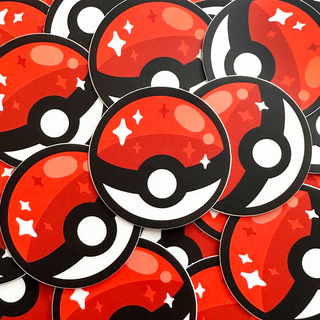 Pokeball Vinyl Sticker