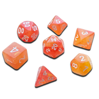 Dice Set (Fox Orange)