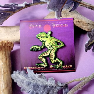 Loveland Frogman 2 inch Enamel Pin