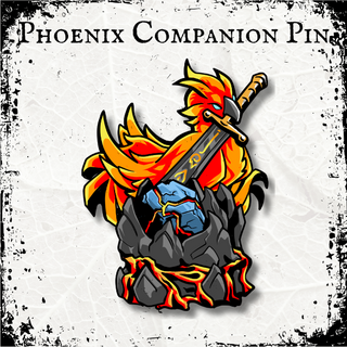 Phoenix Companion Pin