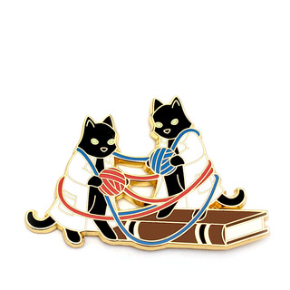 Quantum Cats Pin