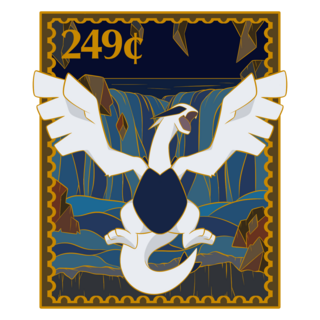 2in Gold Stamped Keychain | PokéPostage Series 2 Designs