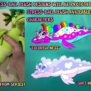 Stress-ball Plush Nessie