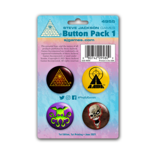 Steve Jackson Games Button Pack 1