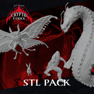 Cryptid Codex Monster STL Pack